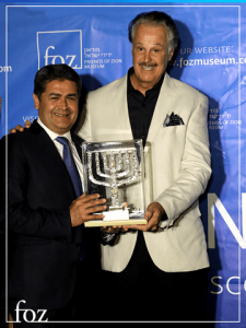 נשיא הונדורס חואן אורלנדו הרננדס קיבל את "פרס ידיד ישראל"
