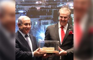 Dr. Mike Evans and Benjamin Netanyahu