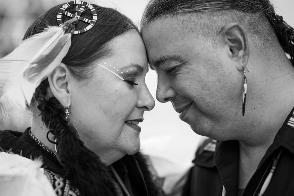 Ambassador Dr. Laralyn Riverwind and Chief Joseph Riverwind