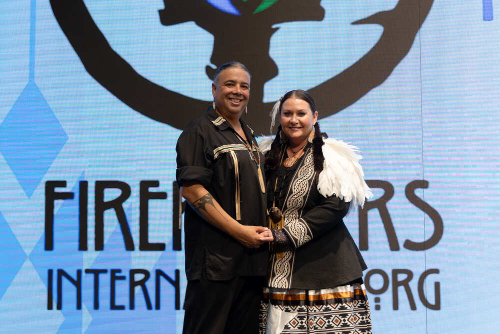Ambassador Dr. Laralyn Riverwind and Chief Joseph Riverwind