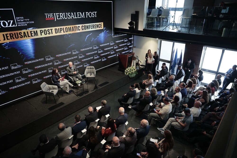 The Jerusalem Post Diplomatic Conference at the Friends of Zion Museum