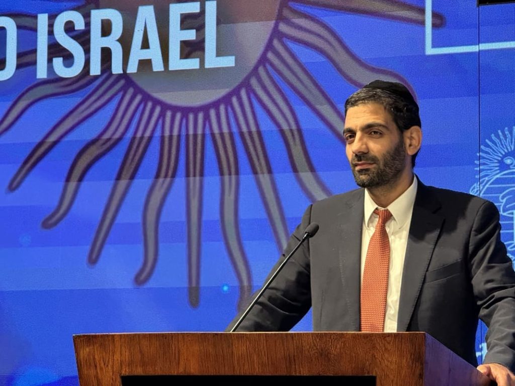 a clear message about faith, coexistence, and the strong connection between Argentina and Israel.